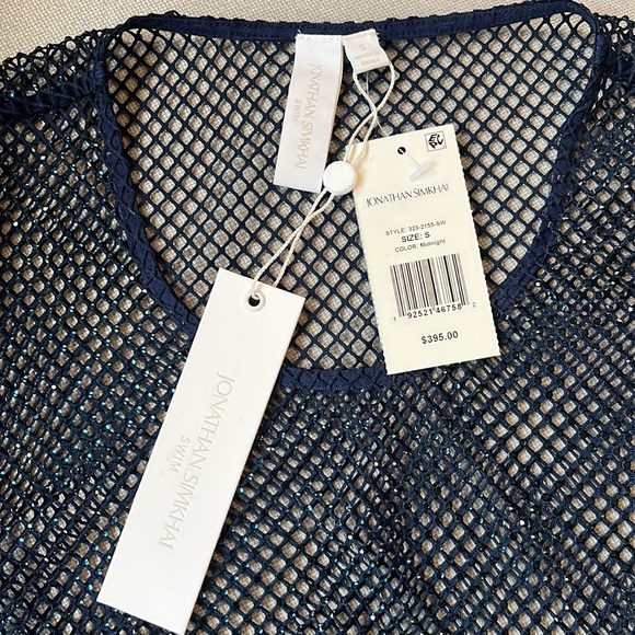 NWT Jonathan Simkhai Electra Baby Tee in Midnight - Picture 4 of 4